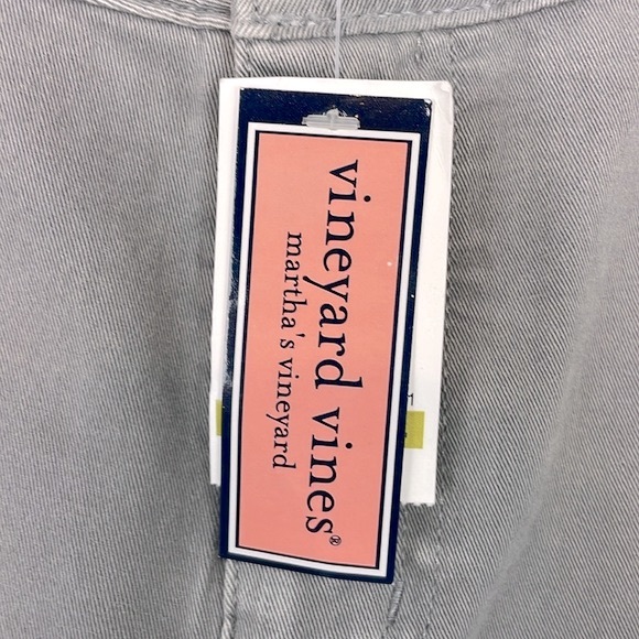 Vineyard Vines Women’s Skinny Utility Pants in Sharkskin Gray. Size 14. NWT. - Picture 3 of 13